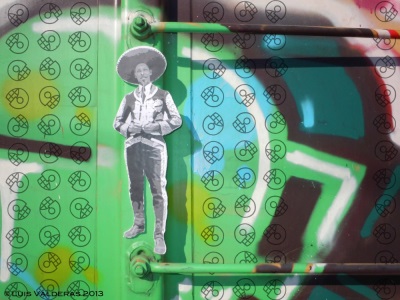 Luis Valderaz-The Mariachi Ladder in Green