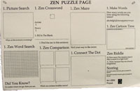 Zen Puzzle Page by endwar