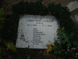 Gregory Corso's Grave